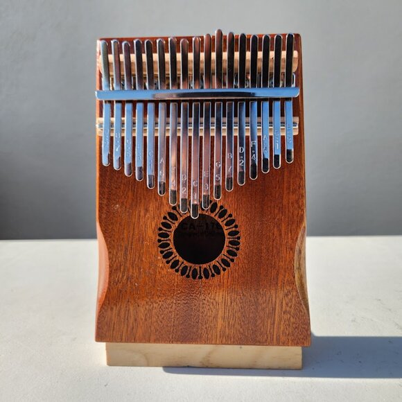 NEW Kalimba Musical Instrument Thumb Piano 17 Keys Portable Mbira Finger Piano W - Picture 6 of 14